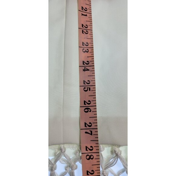 Endless Rose Anthropologie Dress Women’s Halter Sz Small White Embroidery - Picture 14 of 16